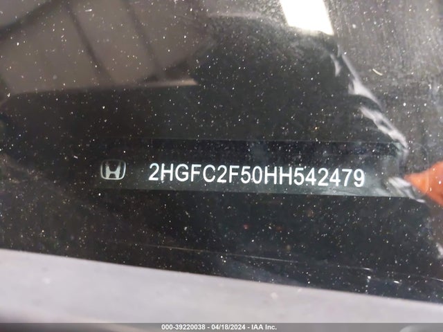 Honda Civic Lx 2017 2HGFC2F50HH542479 Image 9