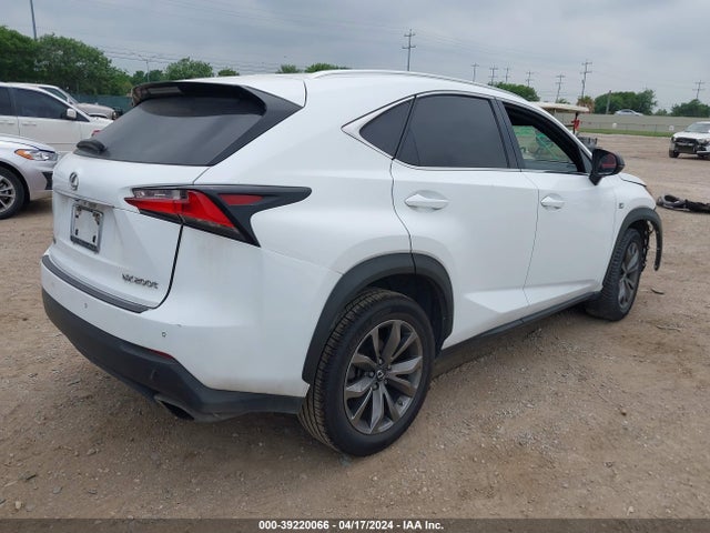 JTJBARBZ8H2102830 Lexus Nx 200t F Sport