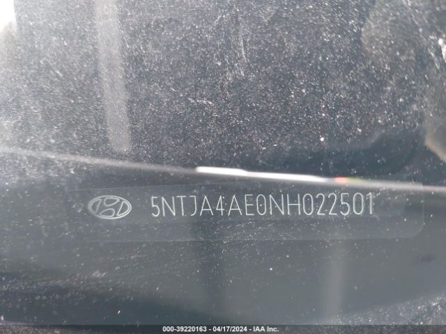 5NTJA4AE0NH022501 Hyundai Santa Cruz Se