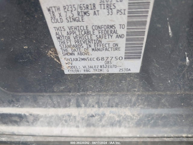 Nissan Pathfinder Sv 2014 5N1AR2MN5EC687750 Image 9