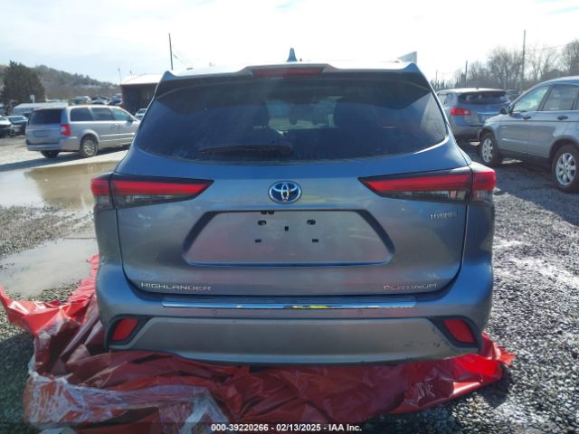 5TDEBRCH4MS017859 Toyota Highlander Hybrid Platinum