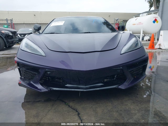 2022 Chevrolet Corvette Stingray Rwd  3lt მანქანა იყიდება აუქციონზე, vin: 1G1YC2D47N5106581, აუქციონის ნომერი: 39220278