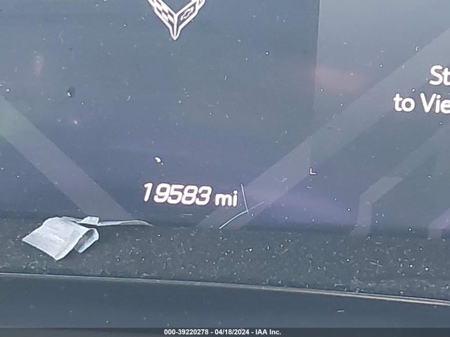 2022 Chevrolet Corvette Stingray Rwd  3lt მანქანა იყიდება აუქციონზე, vin: 1G1YC2D47N5106581, აუქციონის ნომერი: 39220278