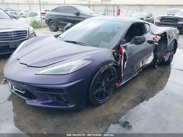 2022 Chevrolet Corvette Stingray Rwd  3lt მანქანა იყიდება აუქციონზე, vin: 1G1YC2D47N5106581, აუქციონის ნომერი: 39220278