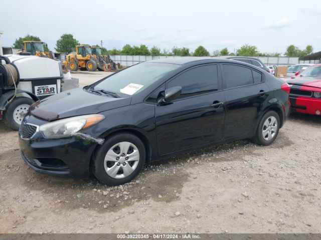 KNAFK4A62F5264053 KIA FORTE LX