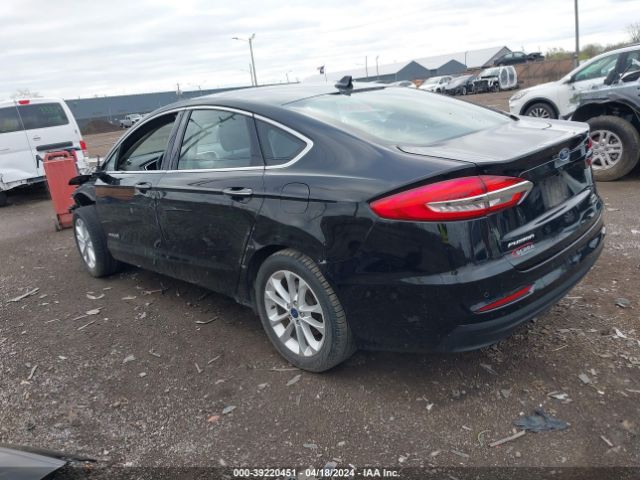 3FA6P0MU3KR197466 Ford Fusion Hybrid Sel
