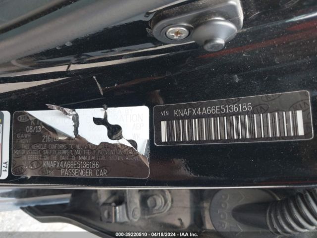 KNAFX4A66E5136186 KIA FORTE LX