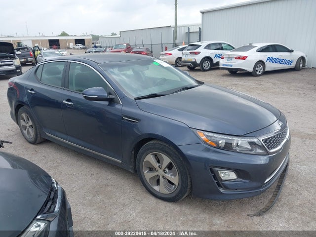 KIA OPTIMA HYBRID 2015 KNAGM4ADXF5088866 Image 1