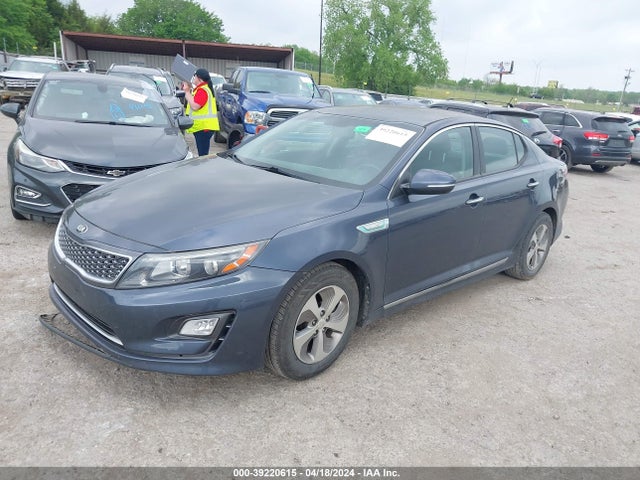 KIA OPTIMA HYBRID 2015 KNAGM4ADXF5088866 Image 2