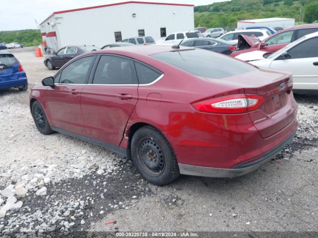 3FA6P0G78ER386558 Ford FUSION S