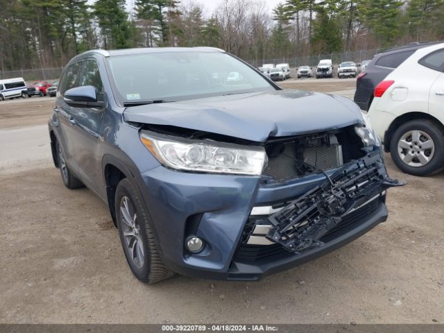 5TDJZRFH3KS958447 Toyota Highlander Xle