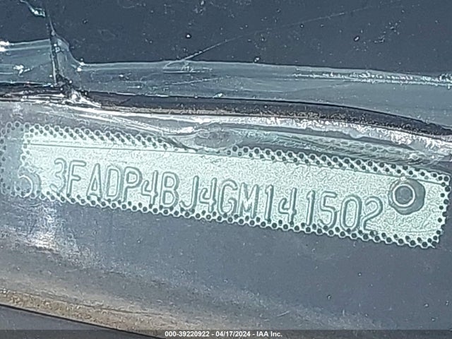 Ford FIESTA SE 2016 3FADP4BJ4GM141502 Image 9