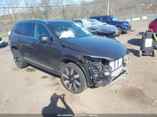Auction sale of the 2023 Volvo Xc90 Recharge Plug-in Hybrid T8 Ultimate 6-seater, vin: YV4H600A2P1948248, lot number: 39220995