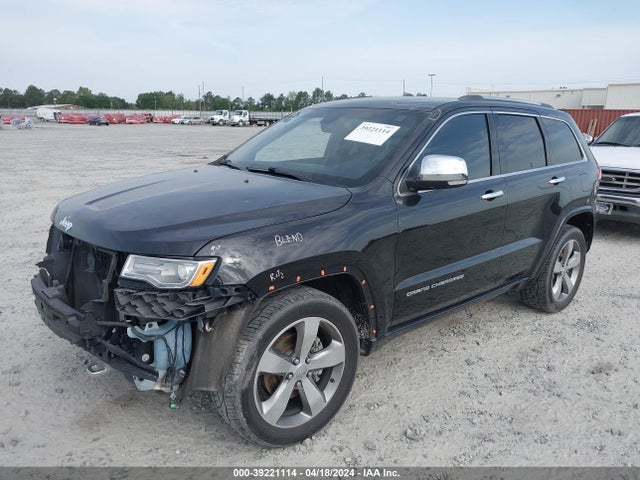 Aukcja sprzedaży 2016 Jeep Grand Cherokee Overland, vin: 1C4RJECG6GC344855, numer aukcji: 39221114