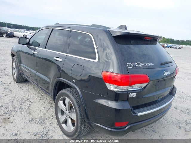 Aukcja sprzedaży 2016 Jeep Grand Cherokee Overland, vin: 1C4RJECG6GC344855, numer aukcji: 39221114