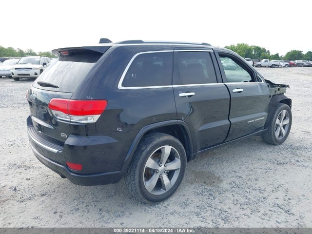 Aukcja sprzedaży 2016 Jeep Grand Cherokee Overland, vin: 1C4RJECG6GC344855, numer aukcji: 39221114