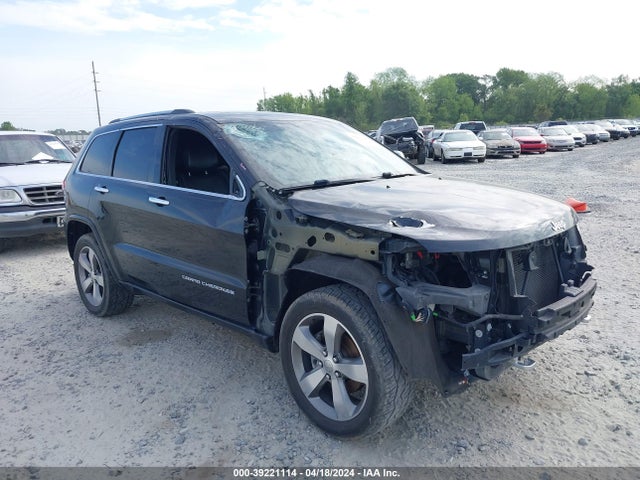 Aukcja sprzedaży 2016 Jeep Grand Cherokee Overland, vin: 1C4RJECG6GC344855, numer aukcji: 39221114