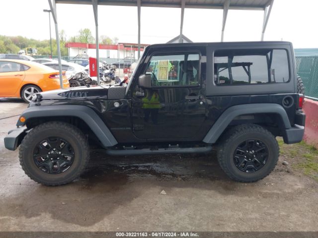 1C4AJWAG2GL167758 Jeep Wrangler Willys Wheeler
