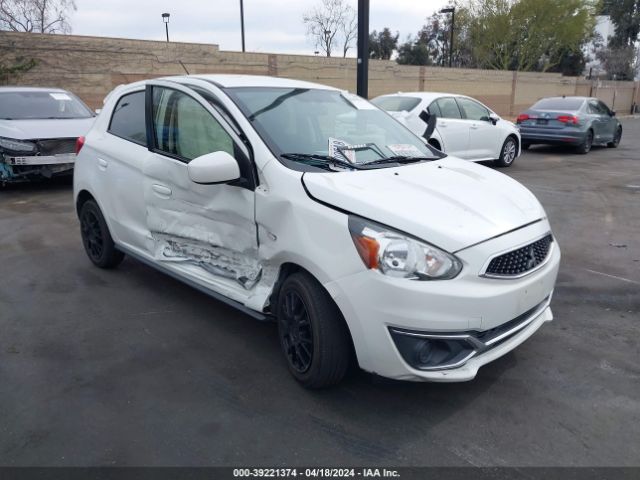 Auction sale of the 2018 Mitsubishi Mirage Es, vin: ML32A3HJ2JH011351, lot number: 39221374