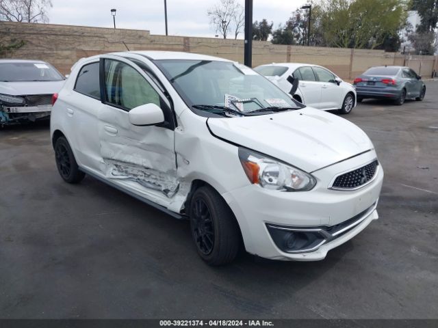 2018 Mitsubishi Mirage Es მანქანა იყიდება აუქციონზე, vin: ML32A3HJ2JH011351, აუქციონის ნომერი: 39221374