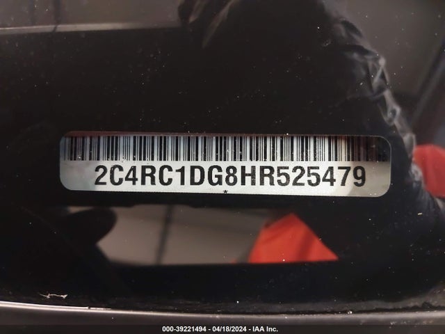 Chrysler Pacifica Touring 2017 2C4RC1DG8HR525479 Image 9