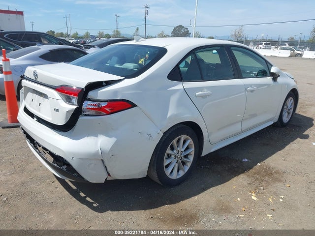 Toyota COROLLA LE 2020 5YFVPRAEXLP128692 Image 4