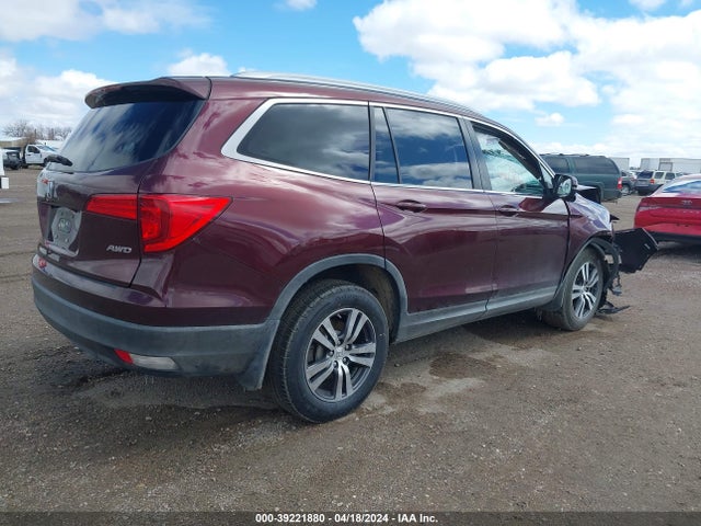 Honda Pilot Ex-l 2016 5FNYF6H57GB018205 Image 4