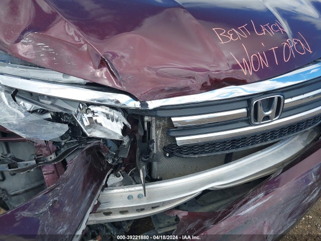 Honda Pilot Ex-l 2016 5FNYF6H57GB018205 Image 6
