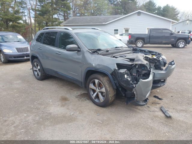 Auction sale of the 2021 Jeep Cherokee Limited 4x4, vin: 1C4PJMDX0MD123628, lot number: 39221887