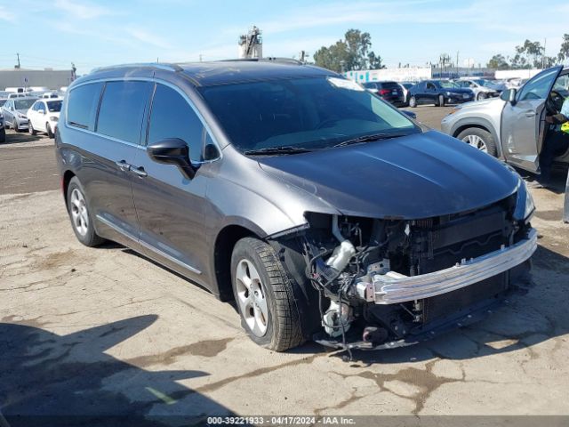 Auction sale of the 2017 Chrysler Pacifica Touring-l Plus, vin: 2C4RC1EG8HR560487, lot number: 39221933