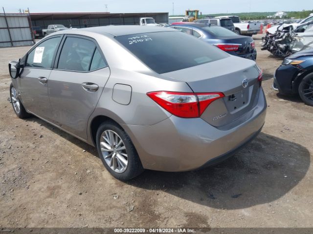 5YFBURHE6EP028139 Toyota Corolla Le Premium