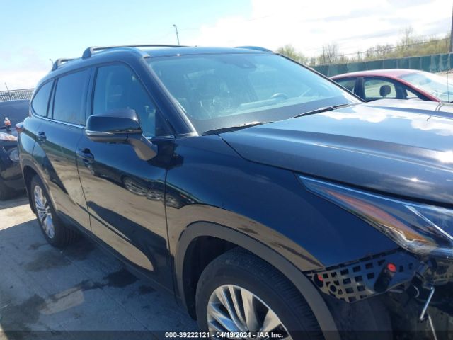 5TDFZRBH8NS232325 Toyota Highlander Platinum