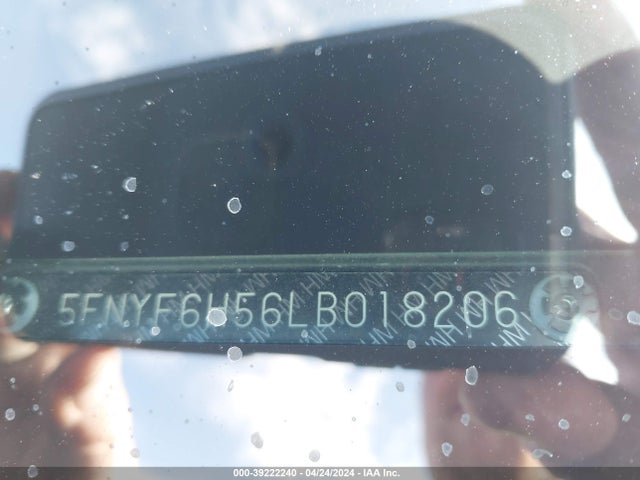 Honda Pilot Awd Ex-l 2020 5FNYF6H56LB018206 Image 9