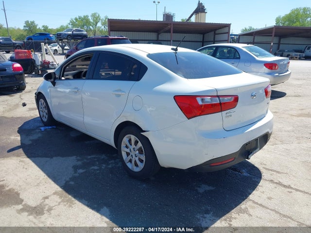 KIA RIO LX 2014 KNADM4A33E6371774 Image 3
