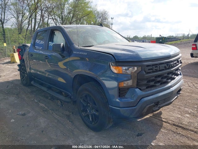 Chevrolet Silverado 1500 4wd  Short Bed Custom 2024 1GCPDBEKXRZ196420 главное изображение