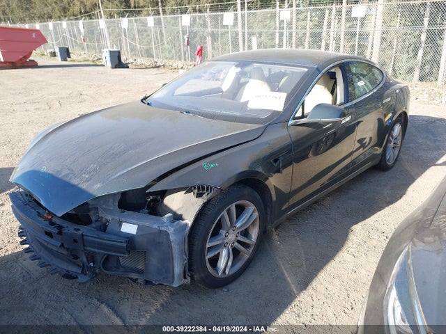 2014 TESLA MODEL S 5YJSA1H11EFP30453 Photo 1