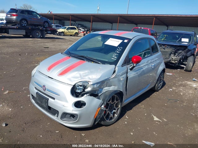 2012 FIAT 500 3C3CFFBR0CT104865 Photo 1