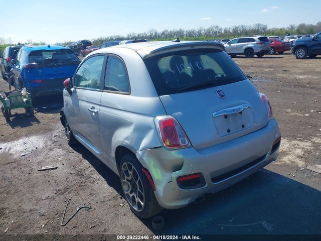 2012 FIAT 500 3C3CFFBR0CT104865 Photo 2