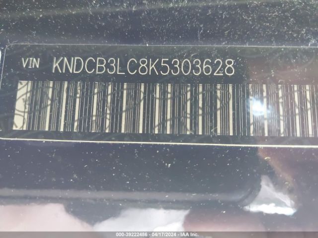 KNDCB3LC8K5303628 KIA NIRO LX