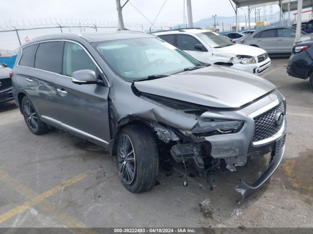 Продажа на аукционе авто 2018 Infiniti Qx60, vin: 5N1DL0MN0JC502467, номер лота: 39222493