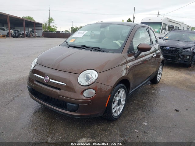 2012 FIAT 500 3C3CFFAR5CT370741 Photo 1