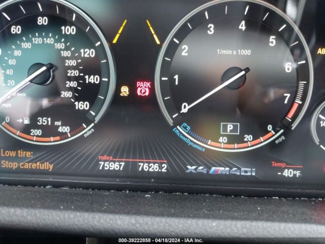 5UXXW7C50H0U25838 BMW X4 M40i