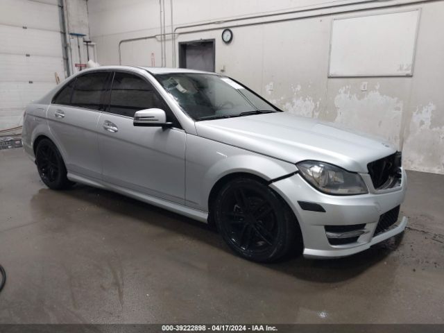 Auction sale of the 2012 Mercedes-benz C 300 Luxury 4matic/sport 4matic, vin: WDDGF8BB8CA648782, lot number: 39222898