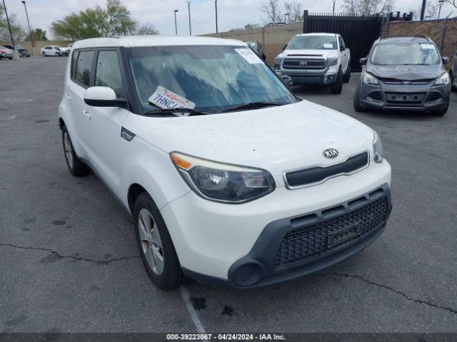 Auction sale of the 2015 Kia Soul, vin: KNDJN2A29F7144115, lot number: 39223067