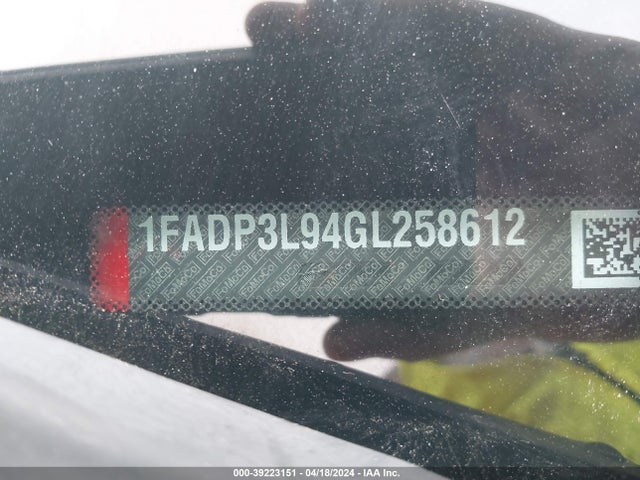 Ford FOCUS ST 2016 1FADP3L94GL258612 Image 9