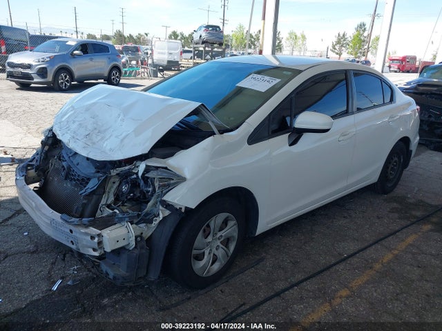 Honda Civic Lx 2014 2HGFB2F55EH557249 Image 2