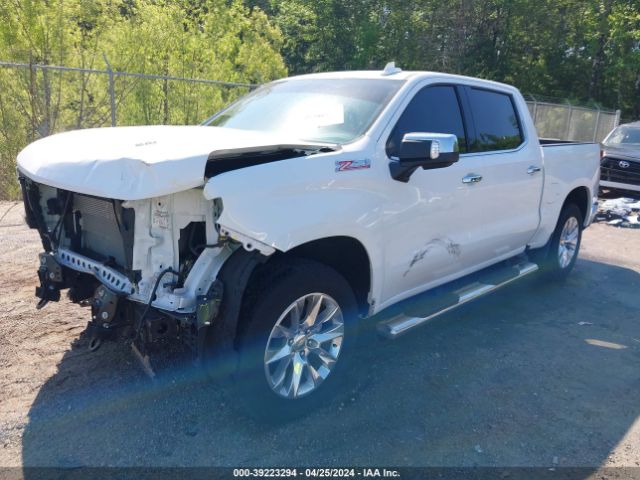 3GCUYGEL3NG149947 Chevrolet Silverado 1500 Ltd 4wd  Short Bed Ltz