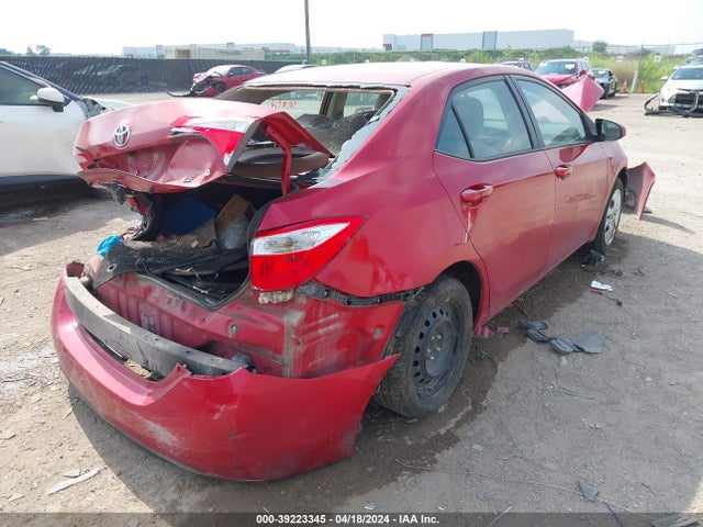 Toyota COROLLA LE 2014 5YFBURHE4EP089196 Image 4