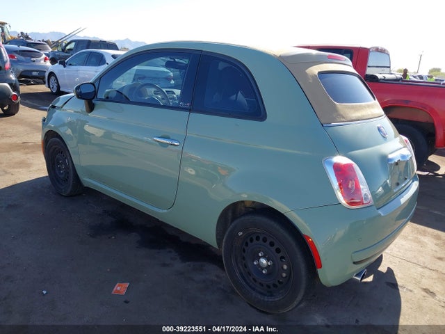 2013 FIAT 500C 3C3CFFDRXDT738537 Photo 2