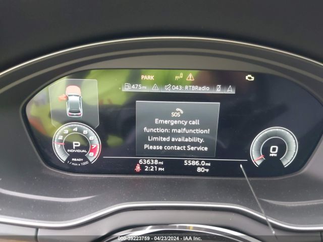 WA1BAAFY8M2039786 Audi Q5 Premium Plus 45 Tfsi Quattro S Tronic